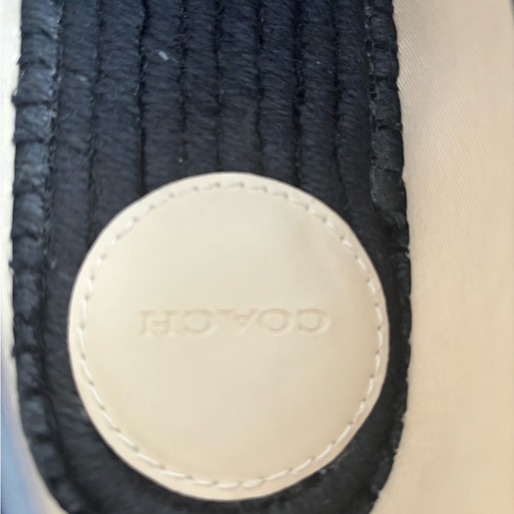 Coach Shoes ( new) Sig Strip Espadrille 7.5D - Picture 6 of 10